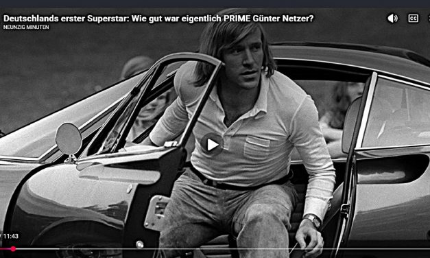 Die mobile Dreierkette: Mit Günter Netzer