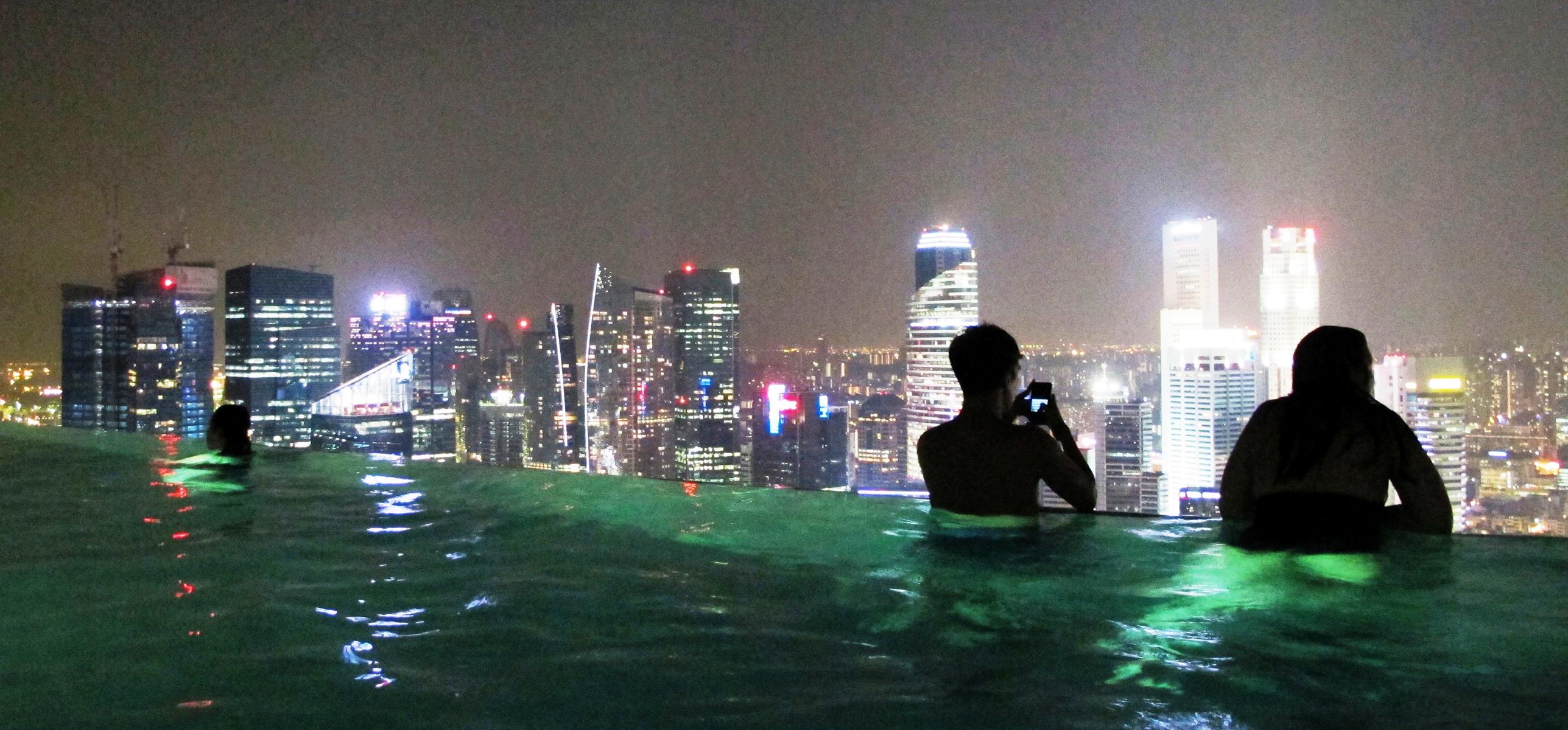 Singapur: Hotel Marina Bay Sands – Pool Position beim Nacht-GP