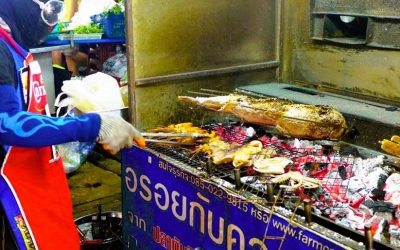 Suk Soi 38 Bangkok: Essen hat fertig