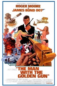 Filmplakat The Man with the golden gun