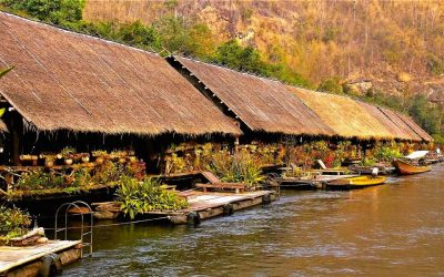 Hotel in Kanchanaburi: River Kwai Jungle Rafts