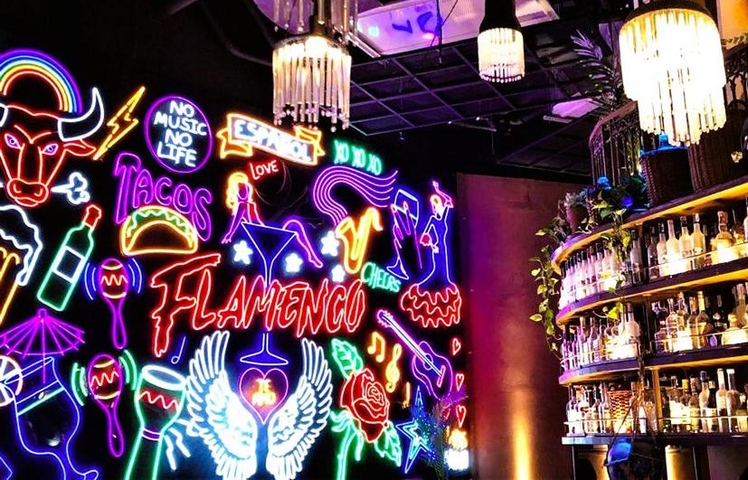 Latino-Bar „Flamenco“ in Bangkok: Live und laut