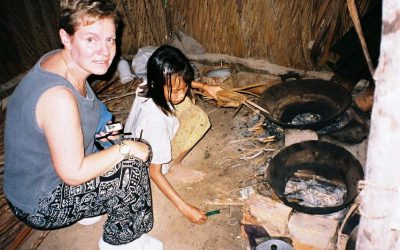 Aus der Hütte ins Hotel: Pinky und ihre Paten
