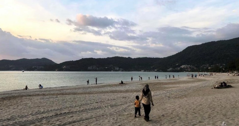 Phuket in Covid-Zeiten: Patong Beach leer wie in den 80ern