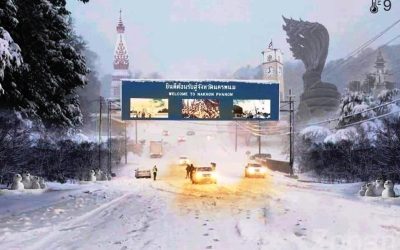 Tagebuch, 8. Dezember 2019: Schnee in Thailand?