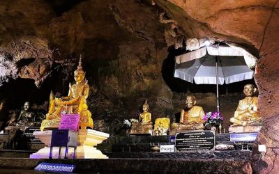 Platzangst in den Höhlen von Chiang Dao