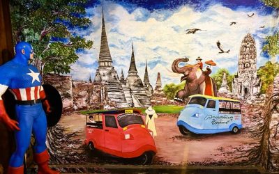 Hotel Klong Suan Plu: Captain America in Ayutthaya