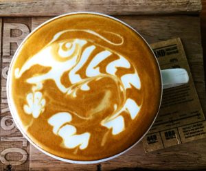 Kaffee_3_Tiere im Schaum