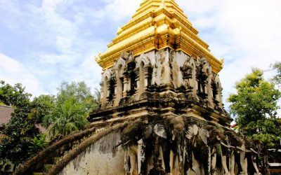 Wat Chiang Man: 15 Elefanten im ältesten Tempel Chiang Mais