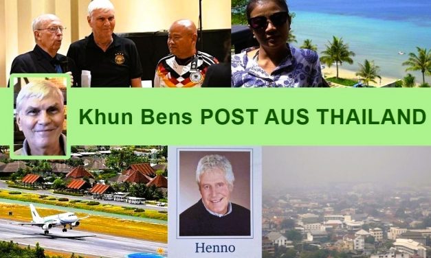 Post aus Thailand (103): Calmund, Smog und drei Abschiede